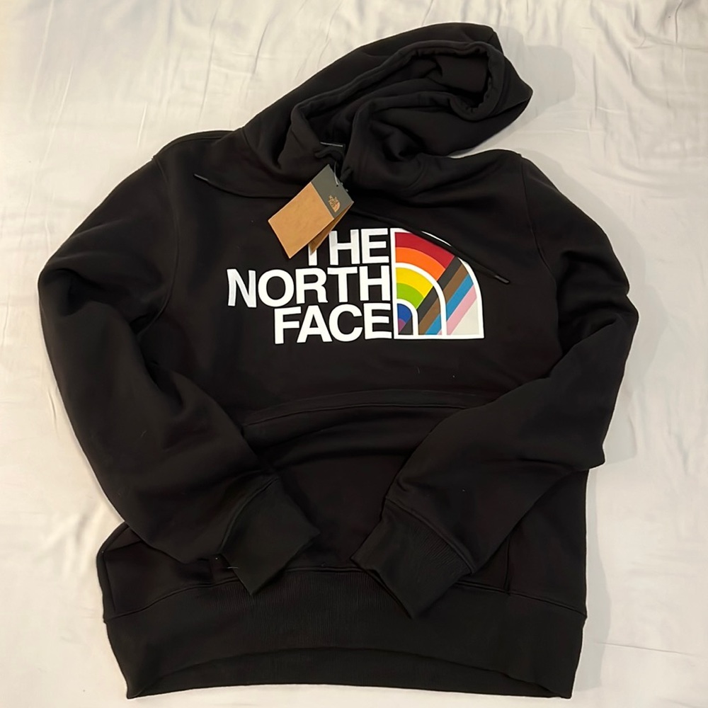 North face pride hoodie